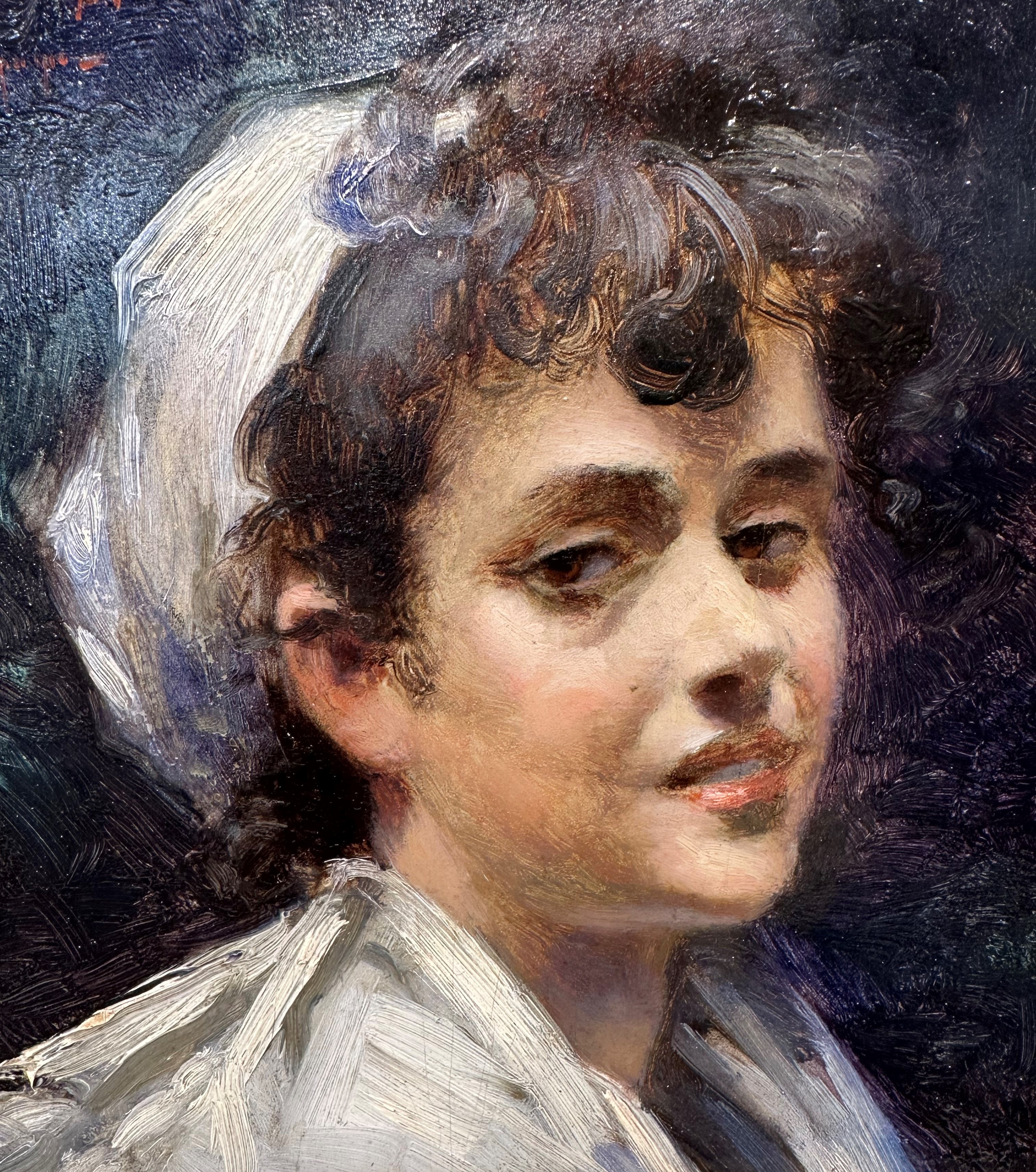 Маковский А.В., Портрет девушки, 1892 г. 